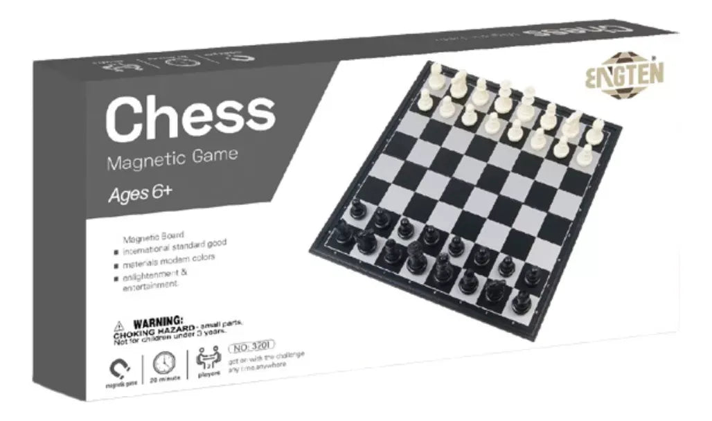 Juego de Ajedrez Magnetico 30x30 1901234 Shine