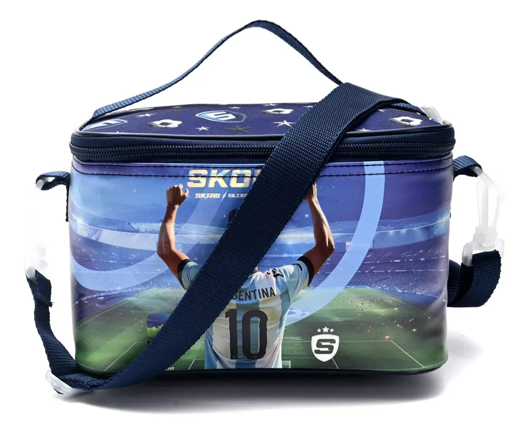 Skora Lunchera Let S Play Futbol 22x16x16cm 43105 Azul