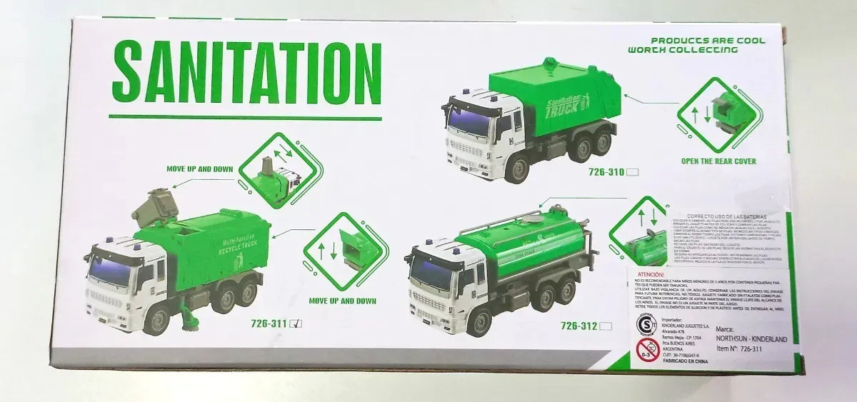 NS Camion De Limpieza Vial R/C 1:28 726-311