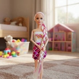 Muñeca Girl Fashion Con Accesorios Pz004