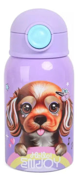 Chimola Botella termica con estuche de 450ml Dog BZ03
