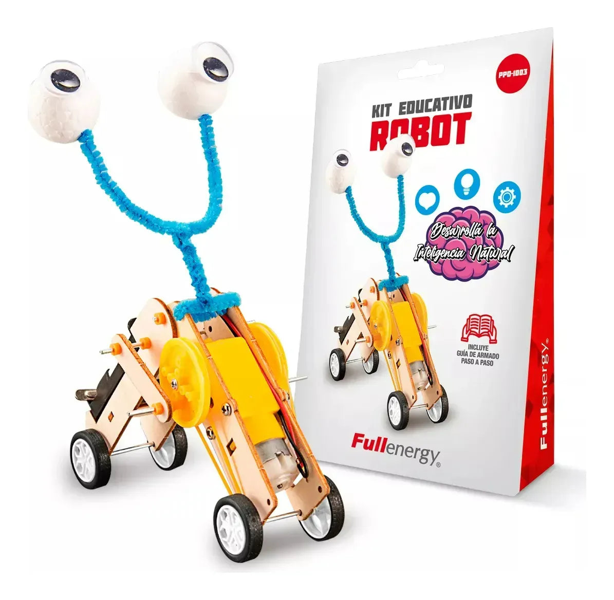 Kit Educativo Robot 54 Piezas PPD-1003