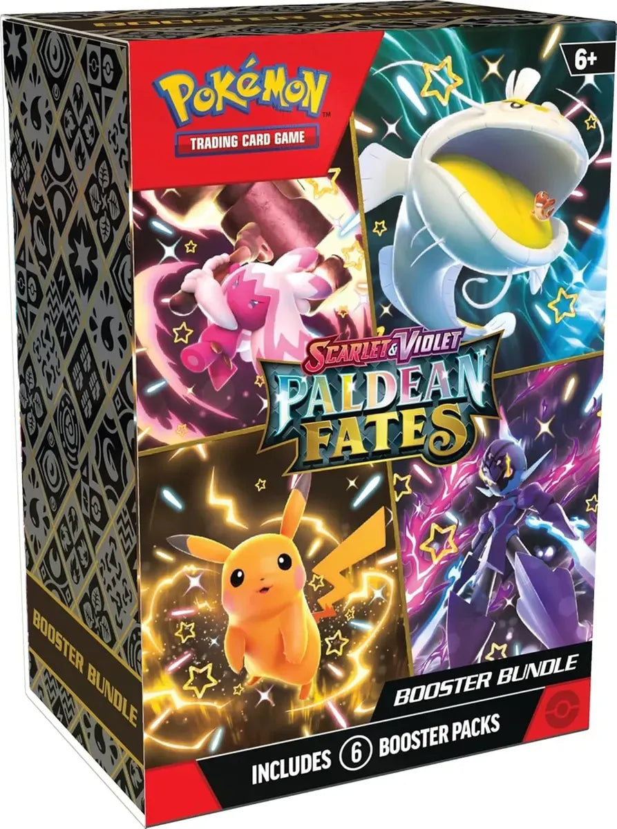 Pokemon Scarlet & Violet Paldean Fates Booster Bundle 85617