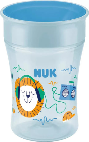 Nuk Vaso Evo Magic Cup Leon azul 230ml 08m+ 10255602