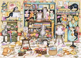 Ravensburger Puzzle 1000 Pzs Crazy Cats Haberdshery 12001083