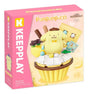 Hello Kitty Cupcake De Banana Pompompurin Figura 18cm K20816 56402