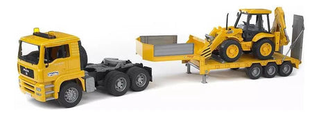 Bruder Camion de plataforma baja BRU2776