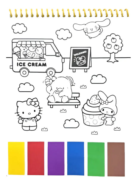 Acuarelas Wow Hello Kitty Kty19847