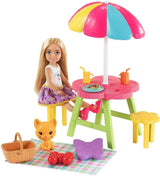 Muñeca Barbie Chelsea Club Set Día De Campo Hck66 Mattel