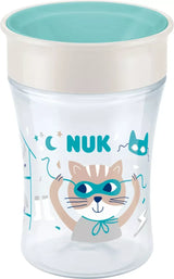 Nuk Vaso Evo Magic Cup Gato verde 230ml 08m+ 10255604