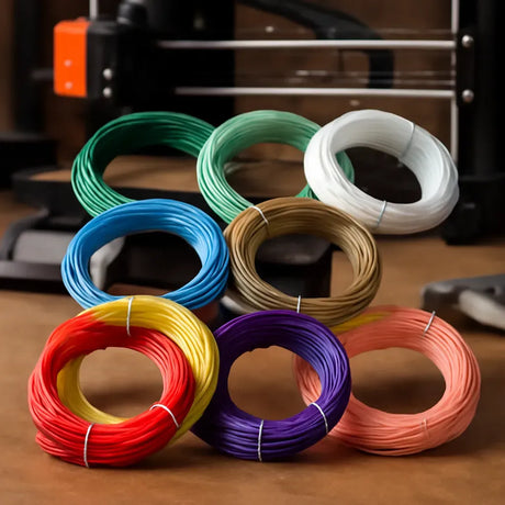 Filamento para Lapiz 3D 10 Colores, 30 MTS Refill PCL