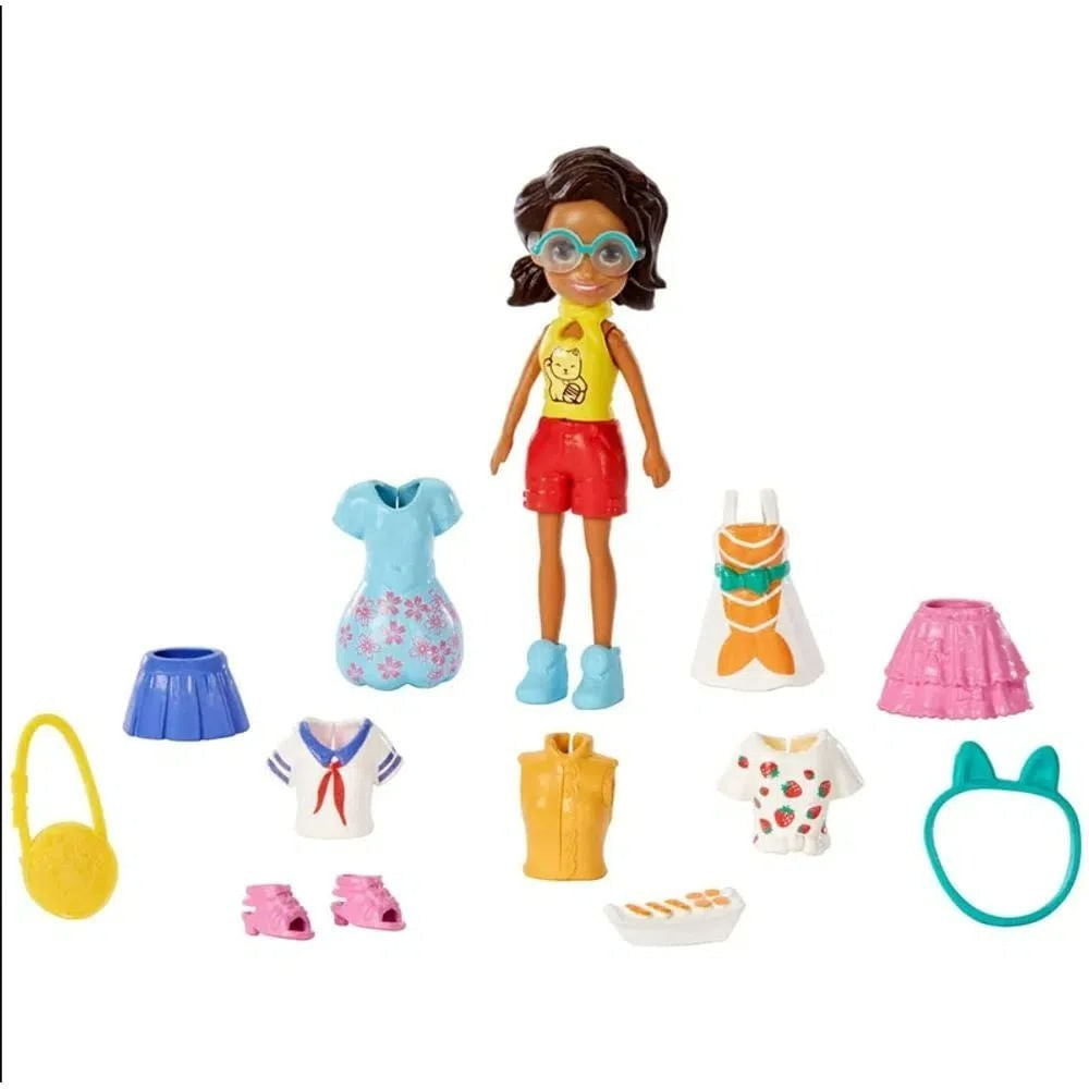 Polly Pocket Set Modas De Vacaciones Gft92 Mattel