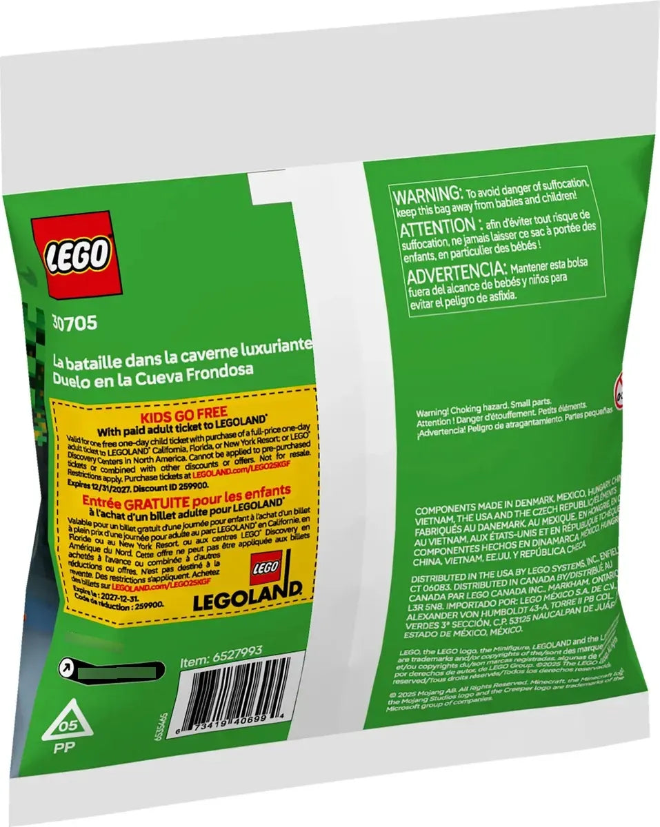 Lego Bolsa Lucha en la Cueva Frondosa 30705