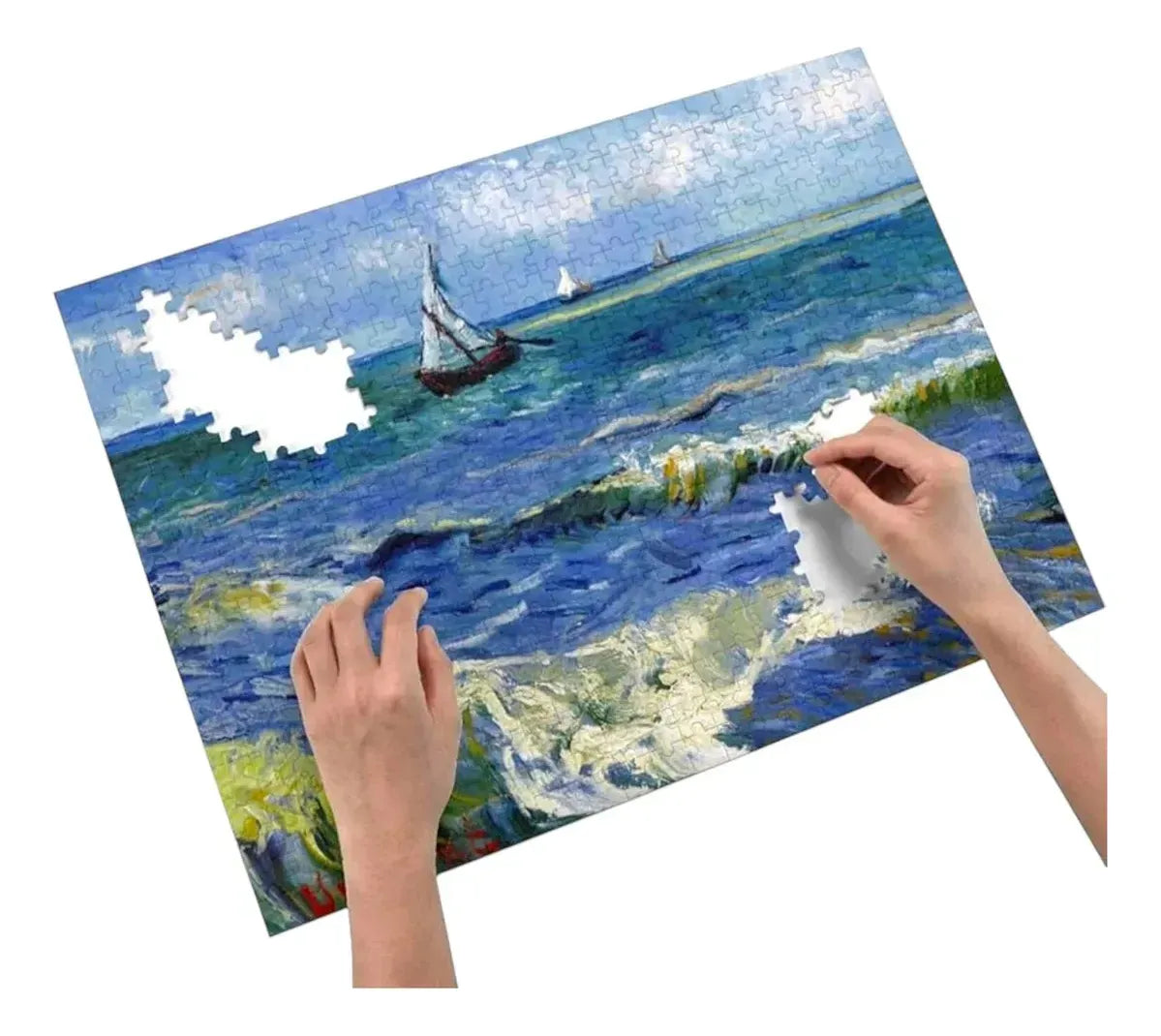 Puzzle 1000 Pzas El Mar en Les Saintes 810-0187 FD1000270 (19)