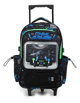 Chimola Mochila Carro 18p Gamer Nave Black FS127