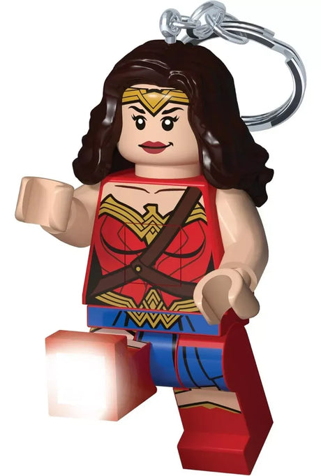 Lego Llavero Mujer Maravilla Super Heroes Con Luz LGL-KE117H LE019