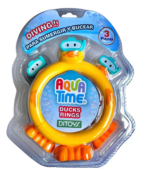Aqua Time Patos Anillos para sumergir y bucear 2725