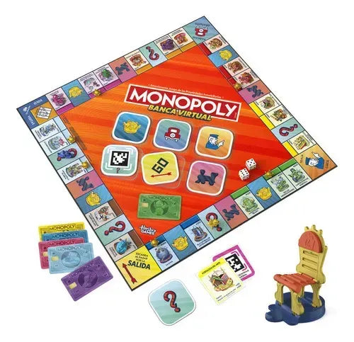 Hasbro Juego de Mesa Monopoly App Banking G14245732