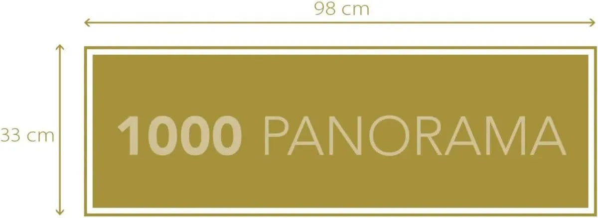 Clementoni Puzzle 1000pzs Panorama Amsterdam Brillante 39838