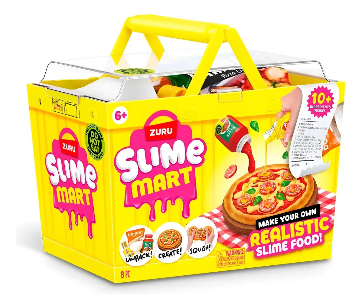 Slime Mart Canasto De Compras Pizza 6071
