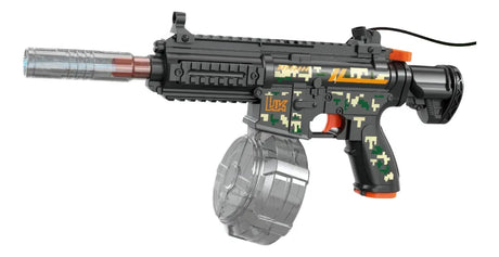 Pistola De Agua MINI M416 Eléctrica Recargable NEGRA KB1356