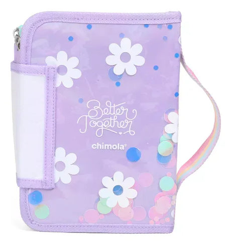 Chimola Cartuchera Completa Book Light purple TR161
