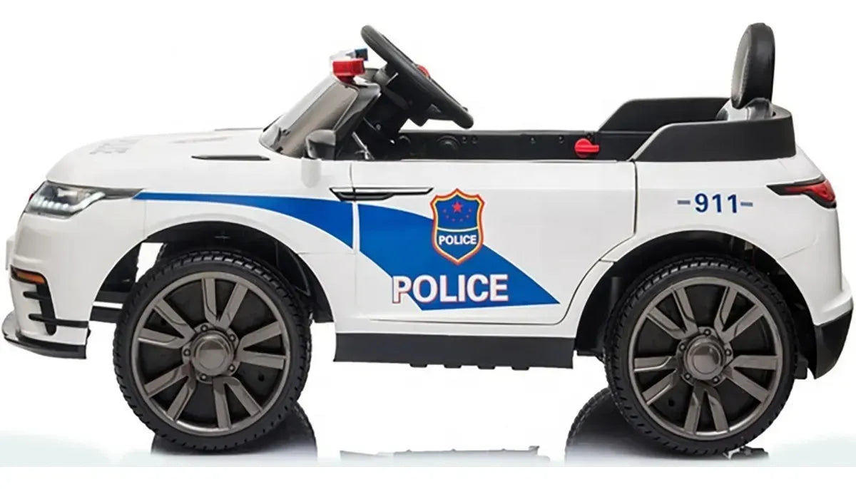 Auto A Bateria de Policia Blanca CN-SHB2201