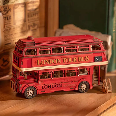 Robotime Puzzle 3d Autobus Turistico De Londres Tgm02 Rolife