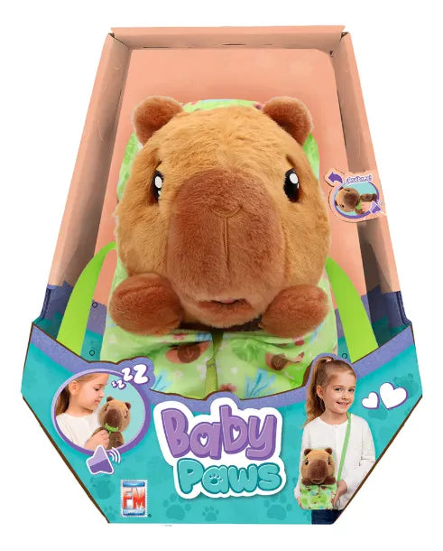 Peluche Baby Paws Interactivo 22cm Animales 99791