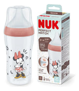 Nuk Mamadera Perfect Match 260 ml Cont de Temp MICKEY MOUSE Roja 10742041