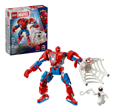 LEGO Marvel Armadura Robotica de Spider-Man vs Anti-Venom 76308
