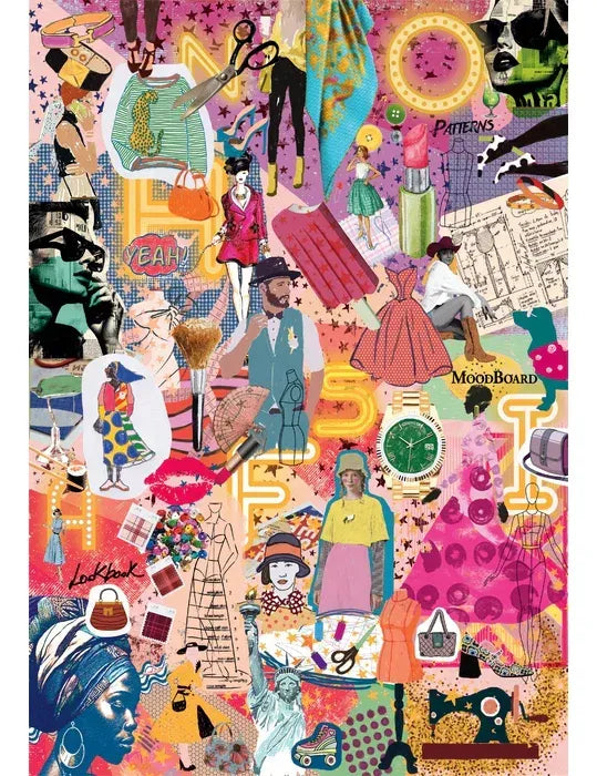 Puzzle More Is More - Fashion & Design 1000 Pzas 37071 Clementoni