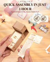 Robotime Puzzle 3d Mini Ice Cream Store Rolife Dw018b