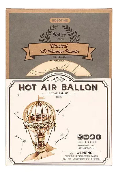 Robotime Puzzle 3d Globo Aerostatico Tg406 Rolife