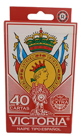 Cartas x40 Victoria Naipes Españoles 01095404