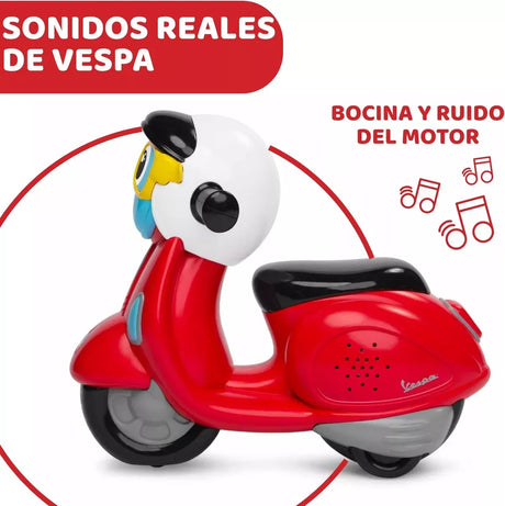 Chicco Moto Vespa Primavera R/c Con Sonido 100930