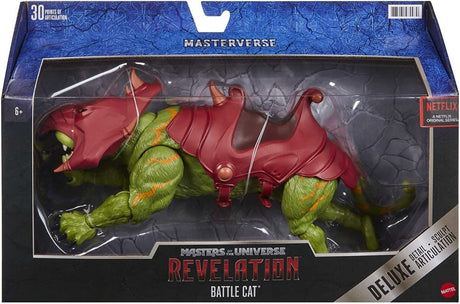 Motu Figura Battle Cat Masters Of The Universe Gyv18 Mattel