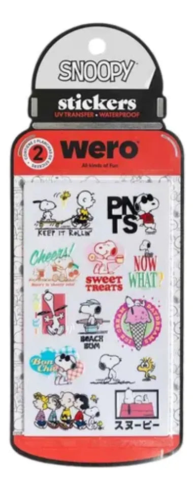 Wero Bottle Sticker Snoopy WE4392
