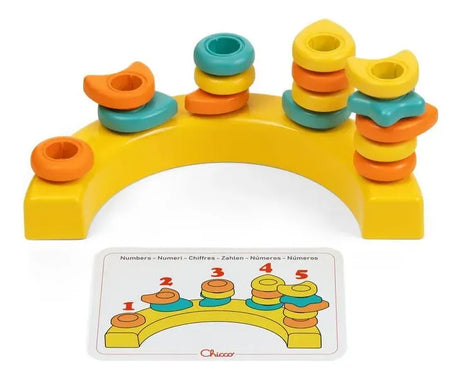 Chicco Toy Juego 2 en 1 Rainbow Pin 12198