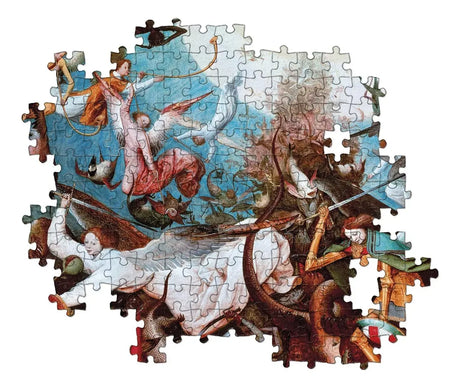 Clementoni Puzzle 1000pzs La caida de los angeles rebeldes, Brueghel 39662