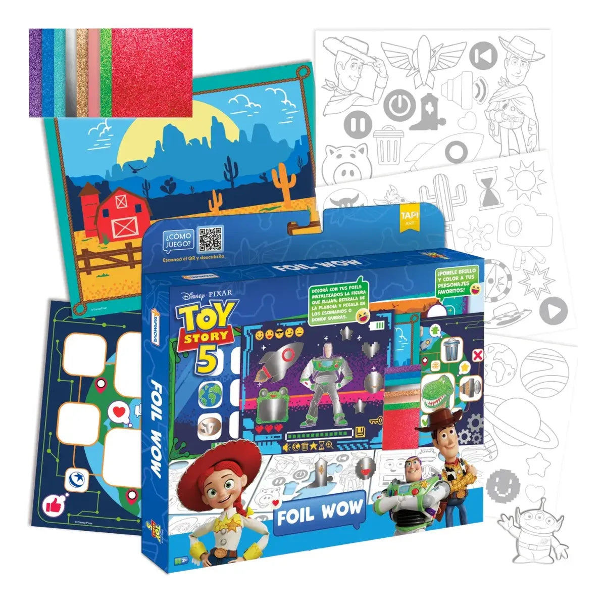 Toy Story Foil Wow Metalizado Dts17936