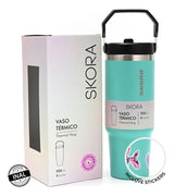 Skora Vaso Termico Con Pico 900ml Turquesa 40140