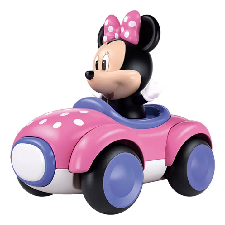Minnie Auto De Carrera A Friccion Armable Ikdis056