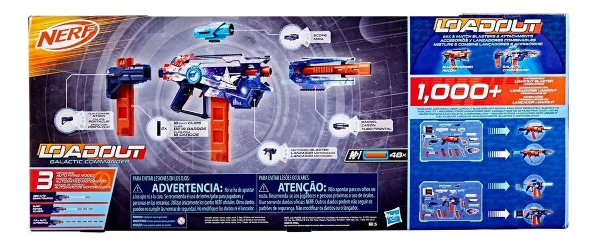 Nerf Pistola Loadout Galactic Commander G1581