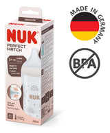 Nuk Mamadera Perfect Match 260 ml Cont de Temperatura Arco Iris 10742025