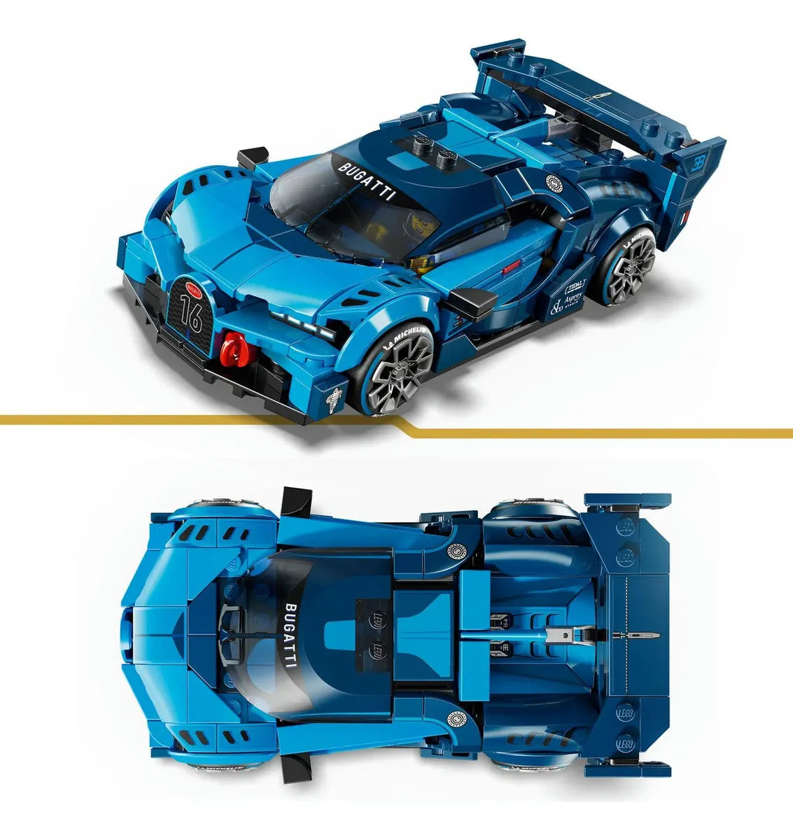 Lego Speed Champions: Coche Hiperdeportivo Bugatti Vision GT 77253