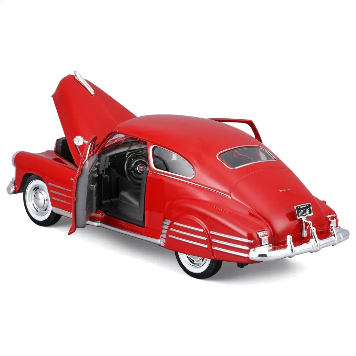Maisto 1:24 1948 Chevrolet Fleetline Aerosedan Rojo 32921