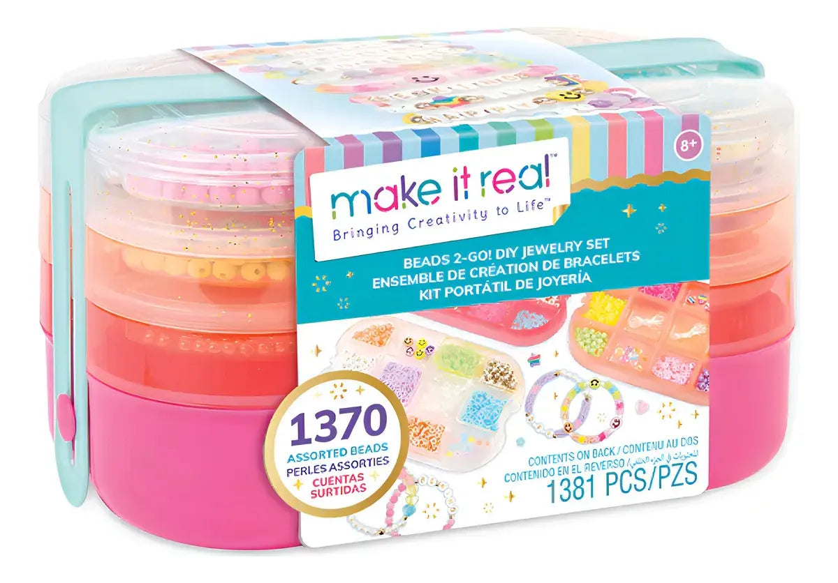 Make It Real Kit De Joyeria Beads 2 Go Ikmake035