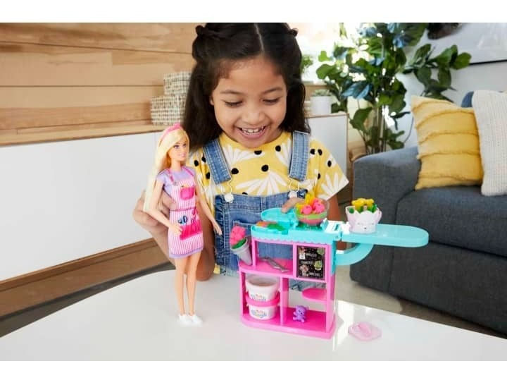 Barbie Muñeca Tienda De Flores Mattel Gtn58