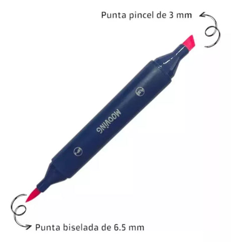 Mooving Sketch Artist 48 Marcadores Con Estuche 3022248